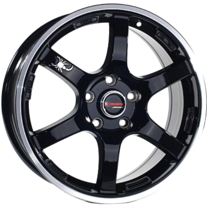 Yamato Nomura 7x17 5*100 ET45 DIA73.1 BKL Литой