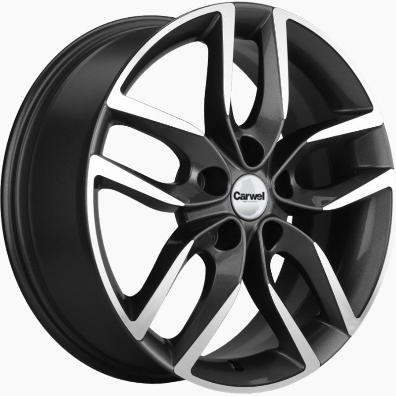 Carwel Кутыр 6.5x17 5*114.3 ET37 DIA66.6 AGR Литой