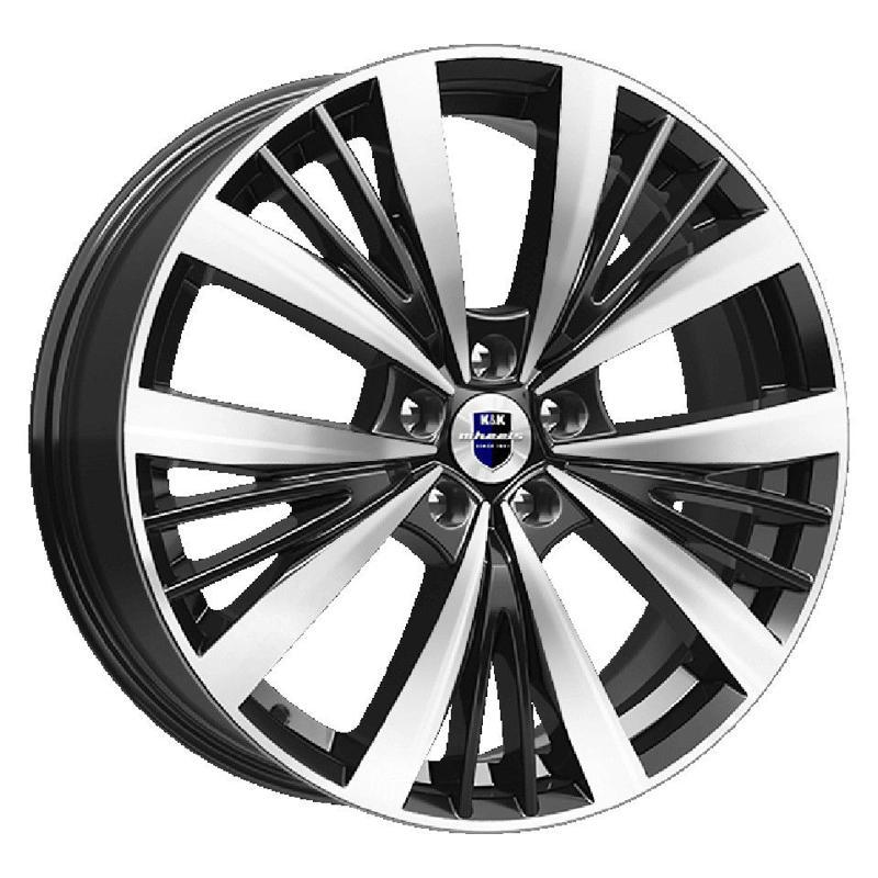 K&K Марвел 7.5x19 5*110 ET40 DIA67.1 Алмаз черный SK Литой