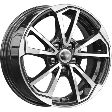 K&K КС1005 6x15 5*100 ET40 DIA57.1 Алмаз черный Литой