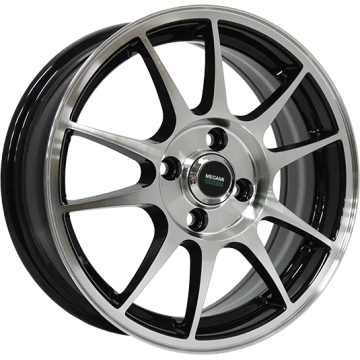 Megami MGM-5 6x14 4*98 ET35 DIA58.6 BFP Литой