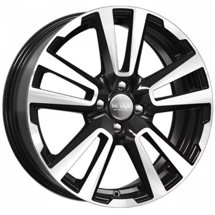 K&K КС874 6.5x17 5*114.3 ET49 DIA67.1 Алмаз черный Литой