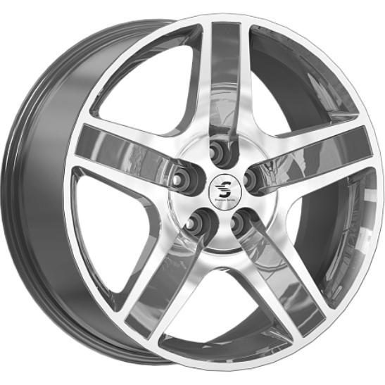 K&K КР008 8.5x20 5*120 ET41.5 DIA66.1 Алмаз графит Литой