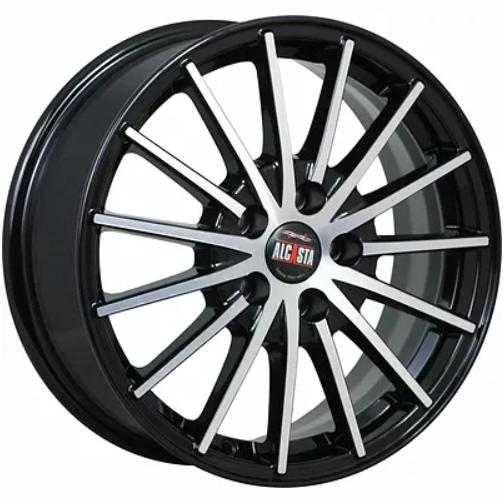 Alcasta M60 6.5x16 5*110 ET38 DIA65.1 BKF Литой