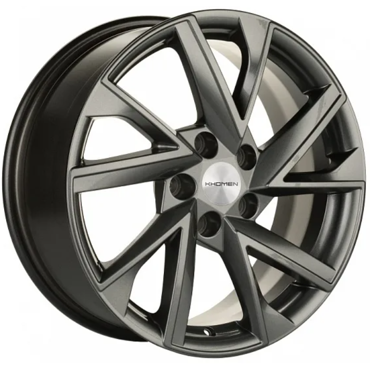 Khomen KHW 1714 7x17 5*108 ET50 DIA63.3 Gray Литой