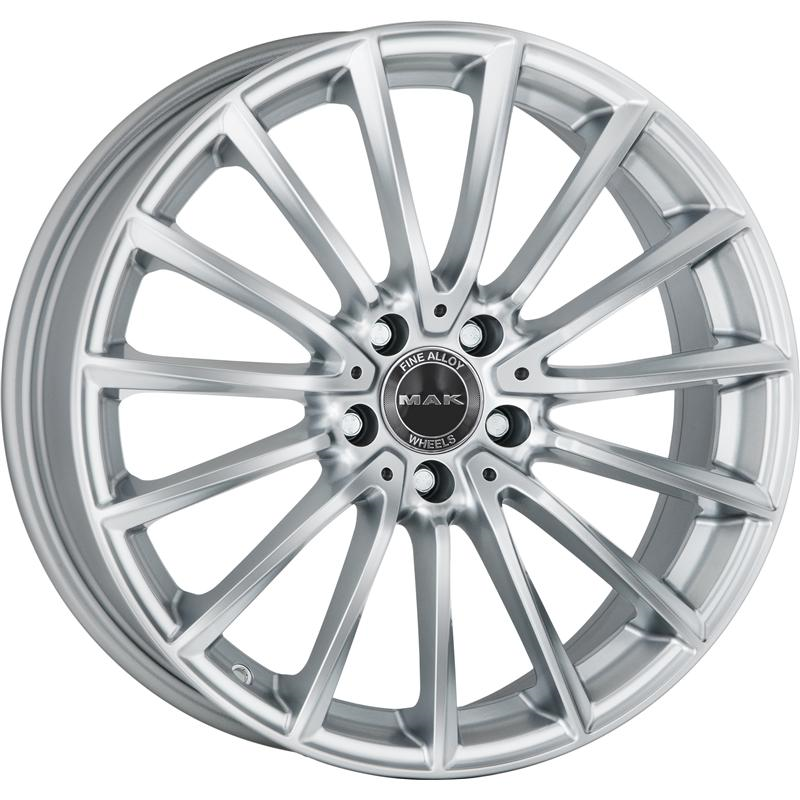 MAK Komet 8x19 5*112 ET43 DIA66.6 Silver Литой