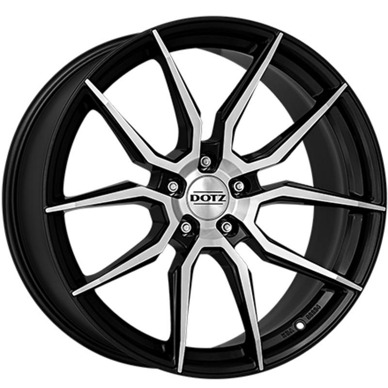 Dotz Misano dark 8.5x19 5*108 ET45 DIA70.1 HBFP Литой