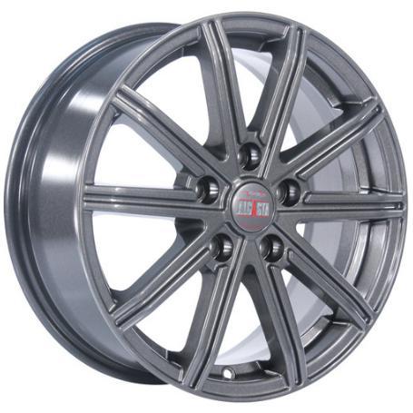 Alcasta M64 6.5x16 5*105 ET38 DIA56.6 Graphite Литой