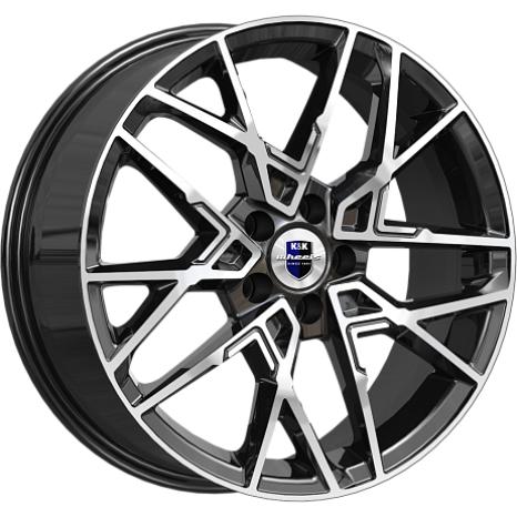 K&K Вудроф 7x18 5*110 ET40 DIA65.1 Алмаз черный Литой