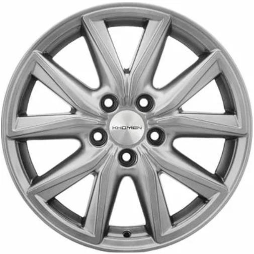 Khomen KHW 1706 7x17 5*114.3 ET39 DIA60.1 G-Silver Литой