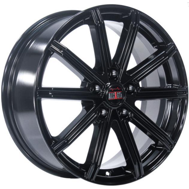 Alcasta M64 6.5x16 5*112 ET46 DIA57.1 BK Литой