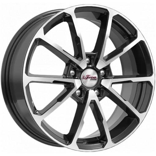iFree Skibidi 6.5x17 5*114.3 ET45 DIA67.1 Блэк Джек Литой
