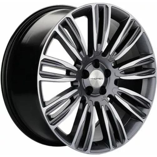 Khomen KHW 2004 8.5x20 5*120 ET45 DIA72.6 Gray-FP Литой
