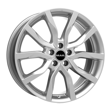 MAK Koln 9.5x21 5*112 ET56 DIA66.6 Silver Литой