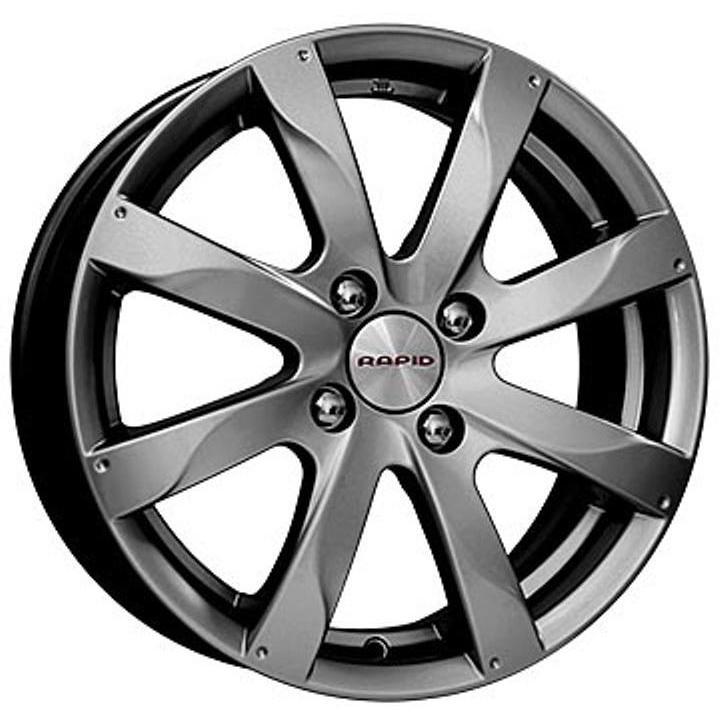 K&K Джемини 5.5x14 4*100 ET49 DIA56.6 Дарк платинум Литой