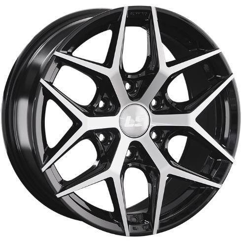 LS 1303 8x18 6*139.7 ET36 DIA100.1 BKF Литой