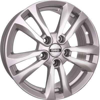 Neo 658 6.5x16 5*114.3 ET45 DIA67.1 Silver Литой