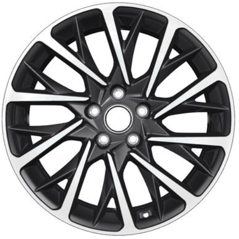 Khomen KHW 1804 7.5x18 5*114.3 ET40 DIA64.1 Black-FP Литой