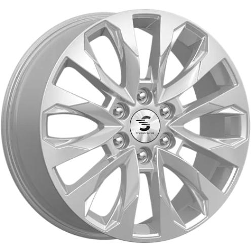 K&K КР007 8x20 6*139.7 ET42 DIA75.1 Elite silver Литой