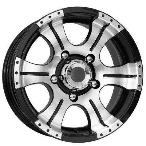 K&K Байконур 7x15 6*139.7 ET-5 DIA108.6 Алмаз черный Литой