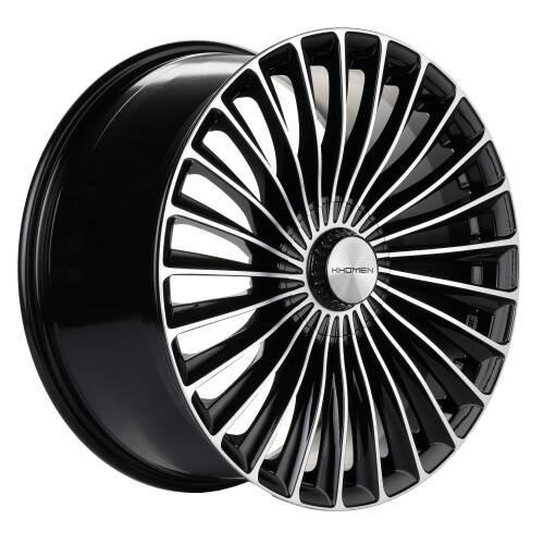 Khomen KHW 2008 9.5x20 5*112 ET38 DIA66.6 Black-FP Литой