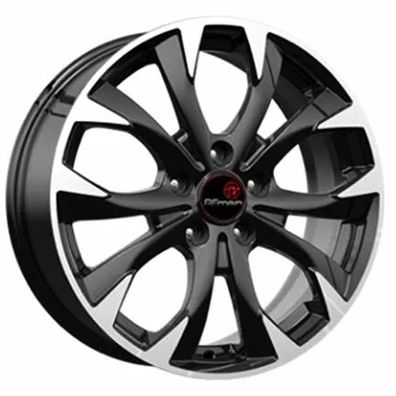 Remain R152 7x17 5*112 ET50 DIA57.1 Алмаз черный Литой