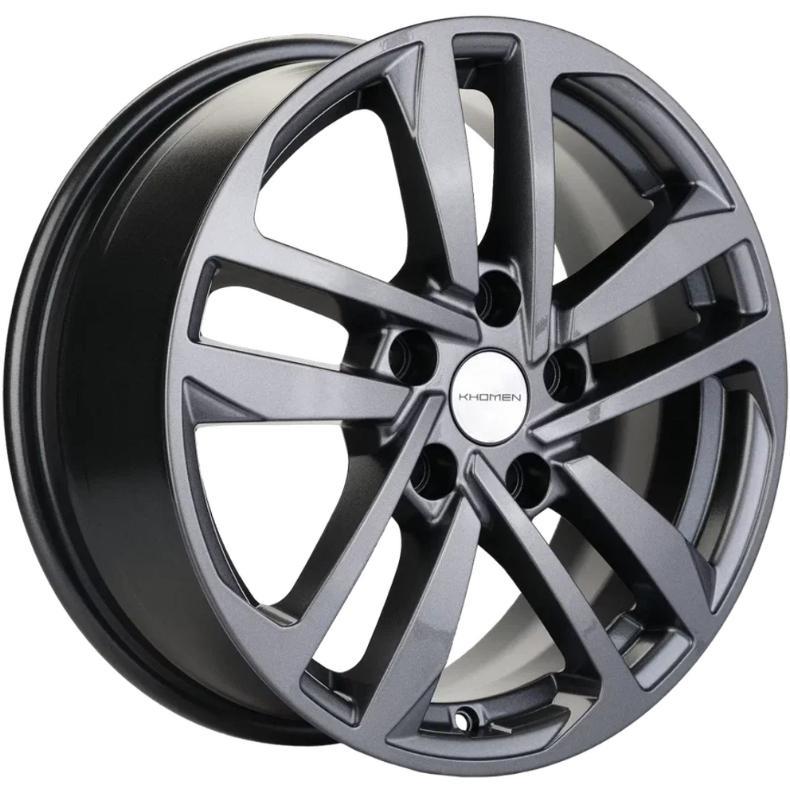 Khomen KHW 1612 6.5x16 5*110 ET45 DIA67.1 Gray Литой