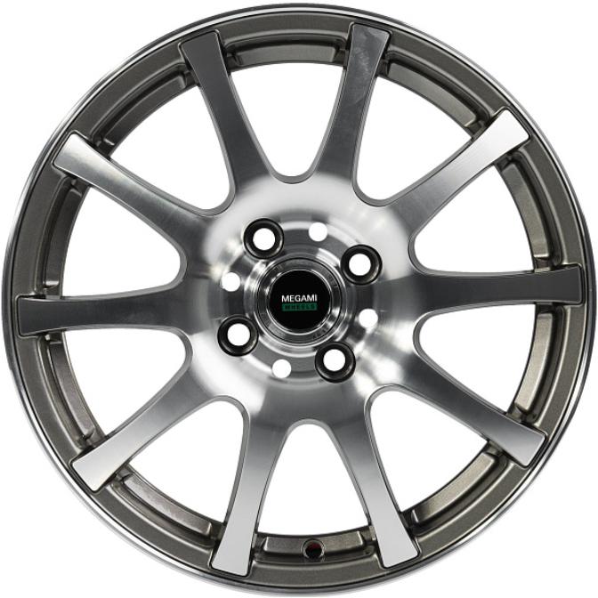 Megami MGM-2 5.5x14 4*100 ET43 DIA67.1 GMF Литой