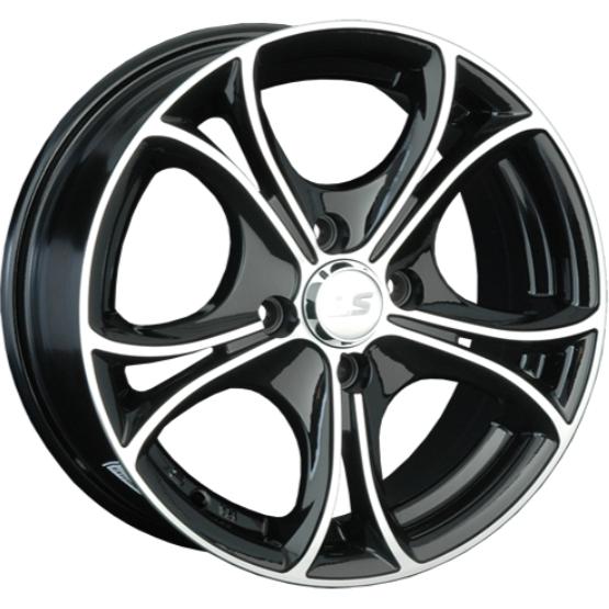 LS 393 7.5x17 5*112 ET45 DIA57.1 BKF Литой