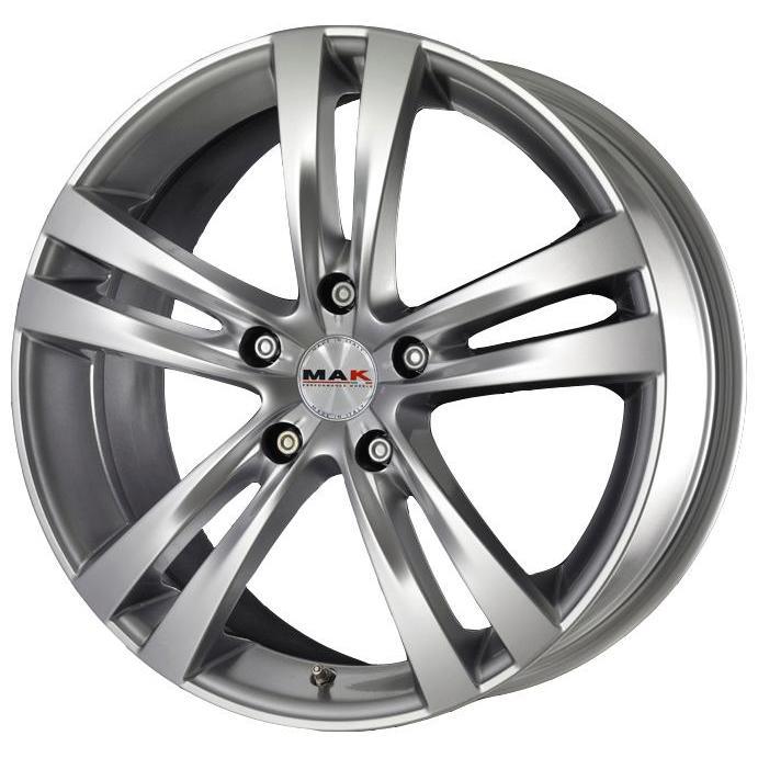 MAK Zenith 8x19 5*114.3 ET50 DIA76.1 Hyper Silver Литой