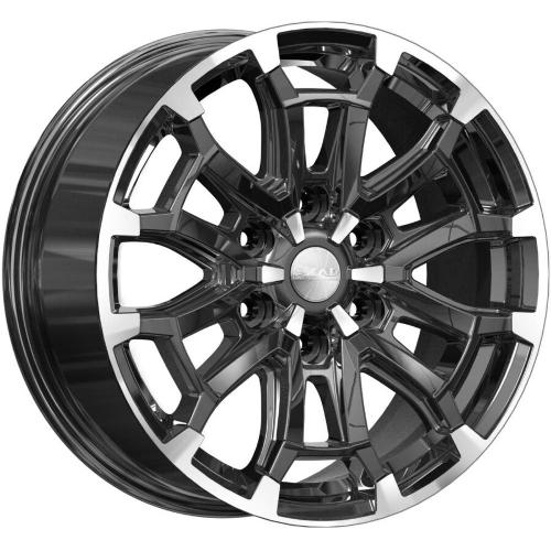 Скад Авилис 8x18 6*139.7 ET42 DIA75.1 Алмаз Литой