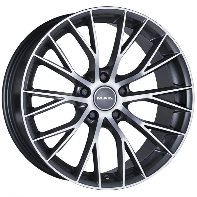MAK Munchen 9.5x20 5*120 ET35 DIA72.6 Gunmetal Mirror Face Литой