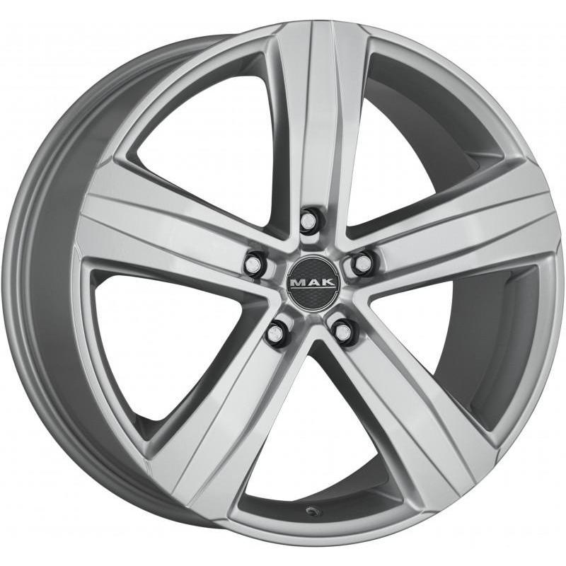 MAK Stone 5 7.5x18 5*120 ET50 DIA65.1 Silver Литой