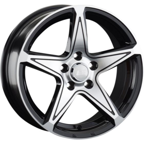 LS 852 6.5x15 5*100 ET38 DIA57.1 BKF Литой