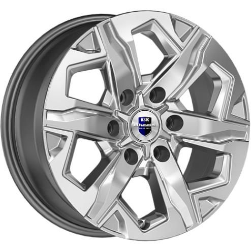 K&K Тейт 7.5x17 6*139.7 ET45 DIA93.1 Дарк платинум Литой