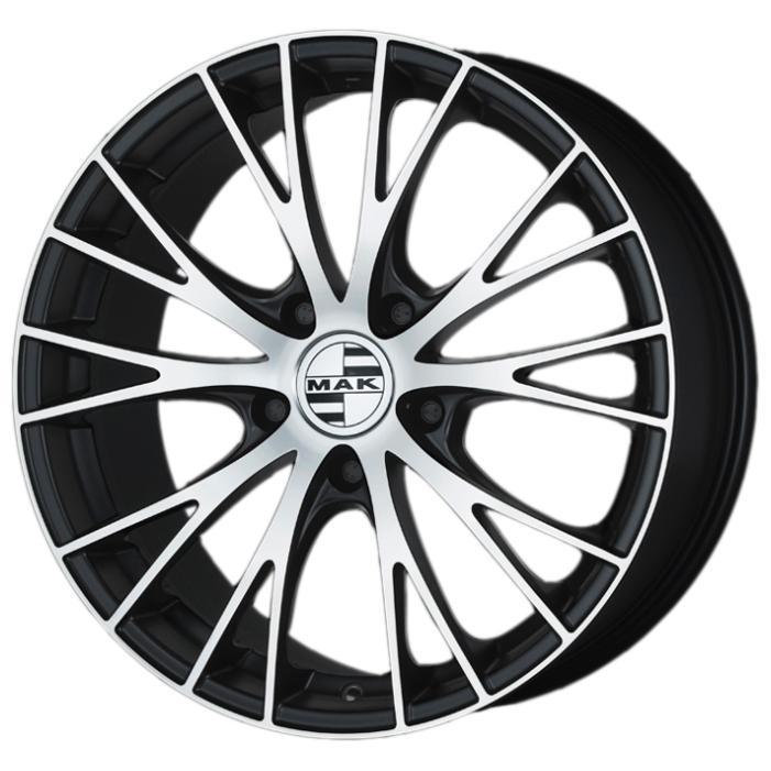 MAK Rennen 9.5x21 5*112 ET27 DIA66.6 Ice Black Литой
