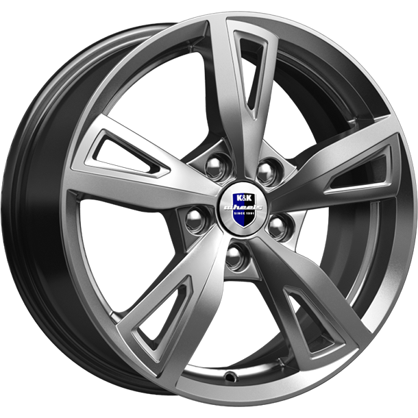 K&K Фишт 6.5x16 5*114.3 ET50 DIA66.1 Дарк платинум Литой