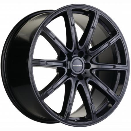 Khomen KHW 2102 10.5x21 5*112 ET30 DIA66.6 Black Литой