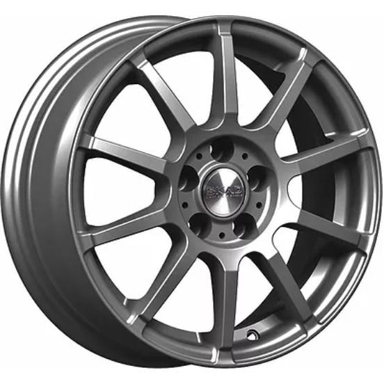 Скад Акита 6x15 4*100 ET45 DIA67.1 Графит Литой