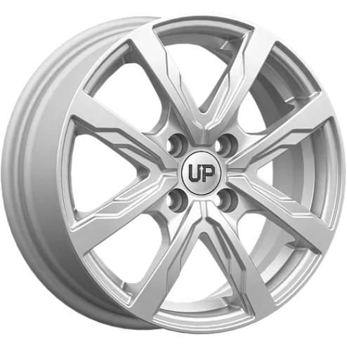 Wheels UP UP122 6x15 4*100 ET40 DIA60.1 Silver Classic Литой