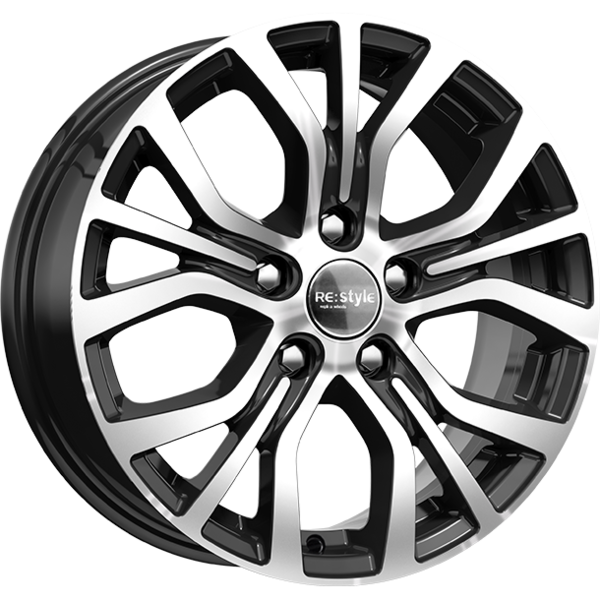 K&K КС736 6.5x16 5*112 ET40 DIA66.6 Алмаз черный Литой