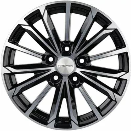 Khomen KHW 1611 6.5x16 5*108 ET50 DIA63.3 Black-FP Литой