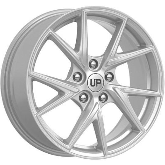 Wheels UP UP105 7x17 5*114.3 ET45 DIA66.1 Silver Classic Литой