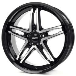 Alutec Poison Cup 8x18 5*120 ET35 DIA72.6 Diamond Black Front Polished Литой