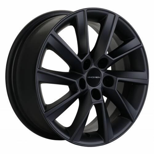 Khomen KHW 1507 6x15 5*100 ET40 DIA57.1 Black Matt Литой