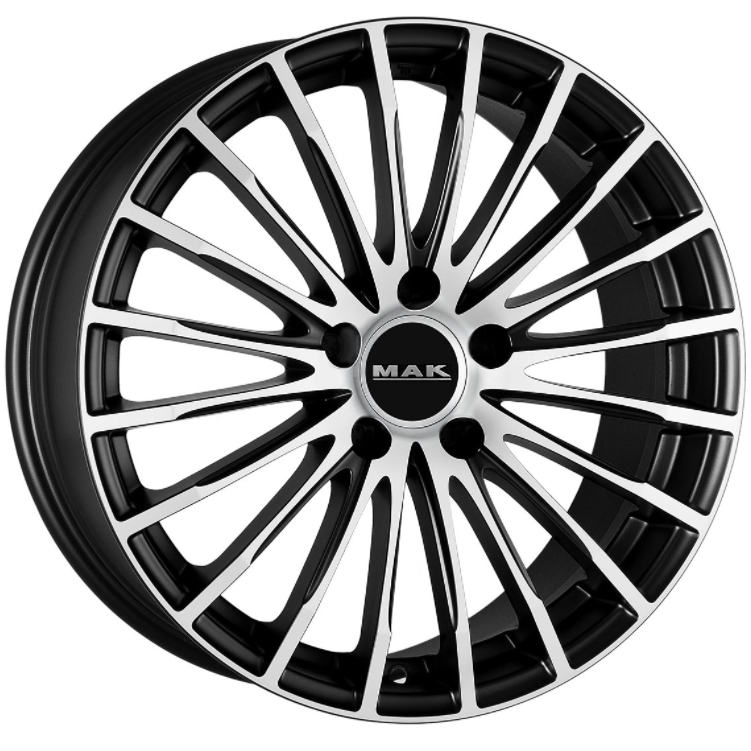MAK Starlight 9.5x19 5*112 ET35 DIA66.6 Ice Black Литой