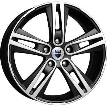 K&K Прайм 6.5x17 5*114.3 ET40 DIA66.1 Алмаз черный Литой