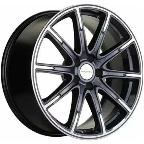 Khomen KHW 1903 8.5x19 5*112 ET38 DIA66.6 Black-FP Литой