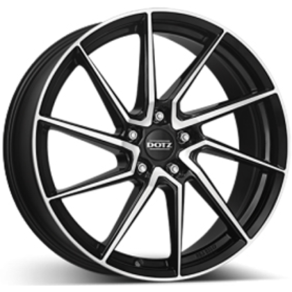 Dotz Spa dark 8x18 5*112 ET48 DIA70.1 BFP Литой