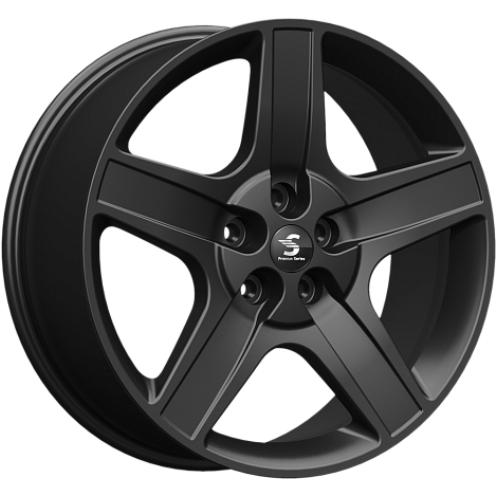 K&K КР008 8.5x20 5*120 ET41.5 DIA66.1 Черный Матовый Литой